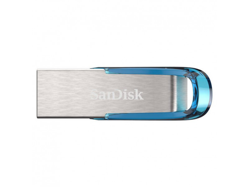SanDisk USB 3.0 Ultra Flair 64GB, Modrý
