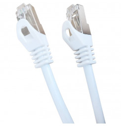 PATCH KABEL S/FTP cat.6a LSZH 1m white