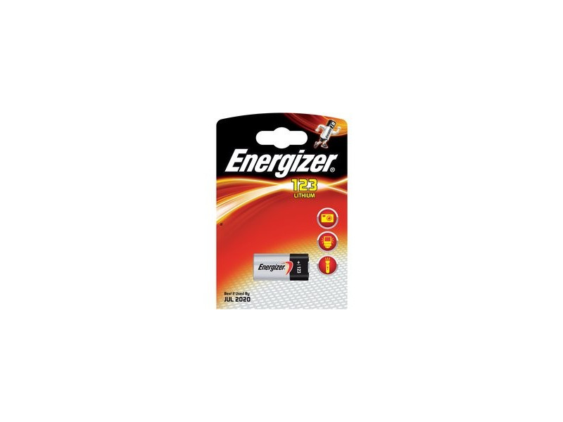 Energizer CR123A 1ks 7638900052008