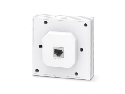 WiFi router TP-Link EAP650-wall AP, 1x GLAN, 2,4 a 5 GHz, AX3000, Omáda SDN
