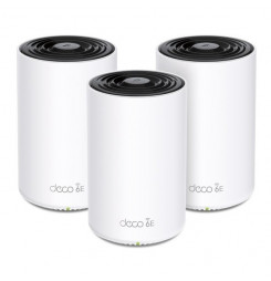 WiFi router TP-Link Deco XE75 Pro(3-pack) AXE5400, WiFi 6E, 1x 2.5GLAN, 2x GLAN / 574Mbps 2,4GHz/ 2402Mbps 5GHz/ 2402 6G