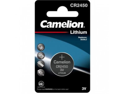 CAMELION CR2450, Lítiová batéria, 3.0V 550 mAh 1ks