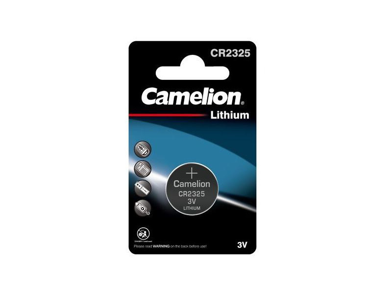 CAMELION CR2325, Lítiová batéria, 3.0V 190 mAh 1ks