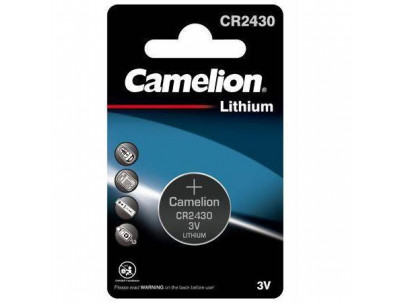 CAMELION CR2430, Lítiová batéria, 3.0V 270 mAh 1ks