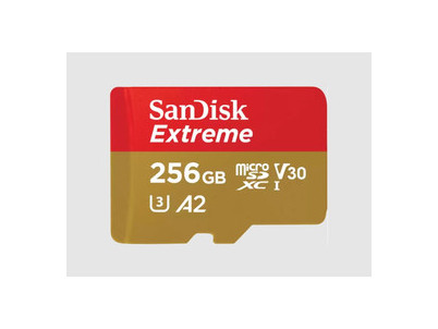 121587 microSDXC 256GB Extreme SANDISK