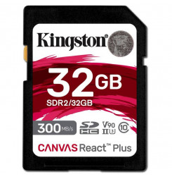 KINGSTON SDXC Canvas React Plus 32GB