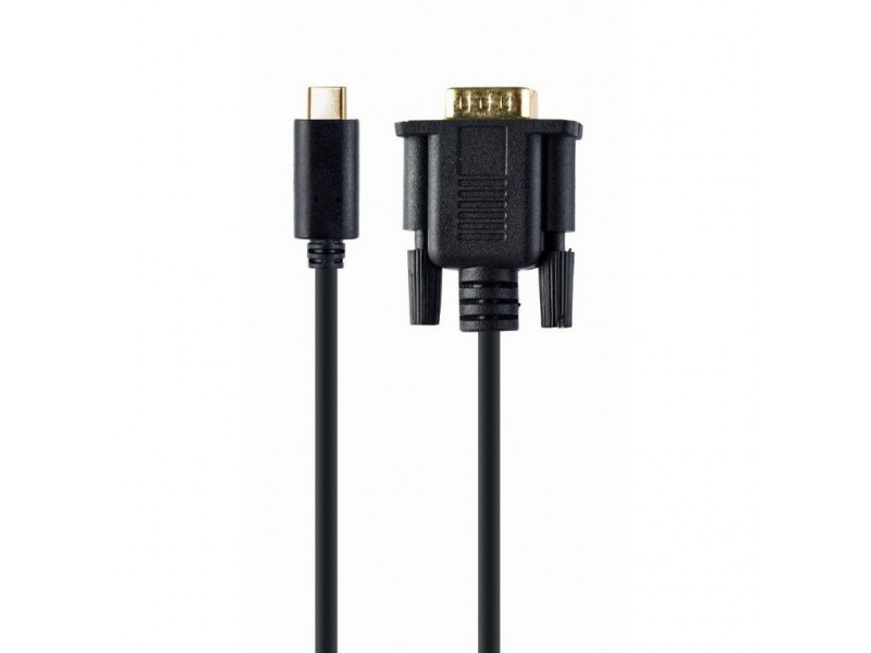 GEMBIRD Kábel USB Type C/VGA samec, 2m