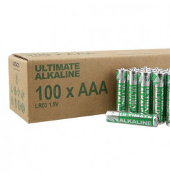 DELTACO ULTIMATE, Batérie alkalické AAA LR03 100ks
