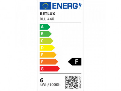 RLL 440 G45 E27 miniG 6W DL RETLUX