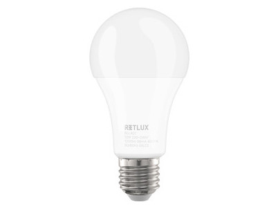 RLL 407 A60 E27 bulb 12W CW RETLUX