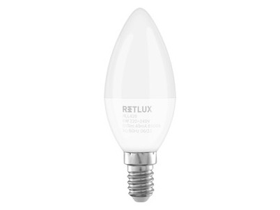 RLL 428 C37 E14 candle  6W DL     RETLUX