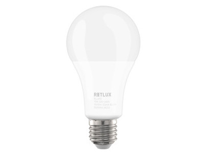 RLL 410 A65 E27 bulb 15W CW       RETLUX