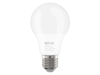 RLL 403 A60 E27 bulb 9W WW RETLUX