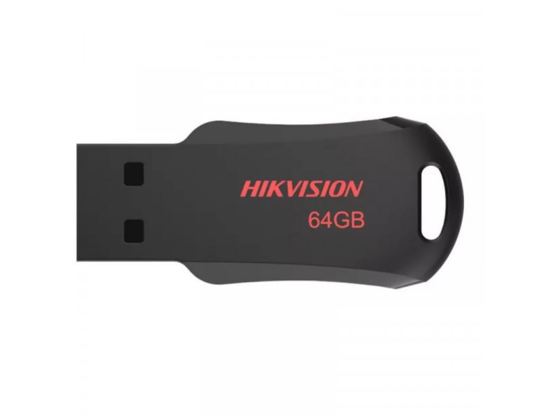 HIKVISION HS-USB-M200R, USB Kľúč, 64GB, čer/čier