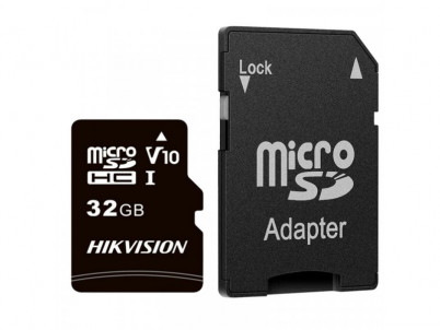 HIKVISION C1, Micro SDHC Card 32GB, Class 10 + A