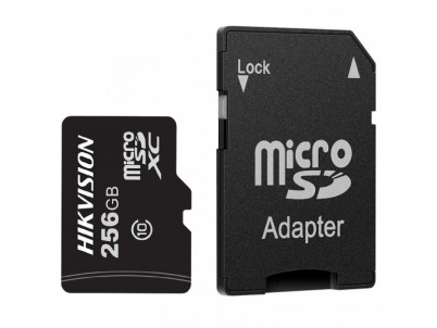 HIKVISION C1, Micro SDXC Card 256GB, Class 10 + A