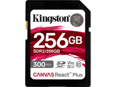 KINGSTON SDXC Canvas React Plus 256GB