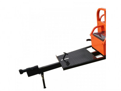 Vlečka RURIS 551XL - kolesá pod korbou