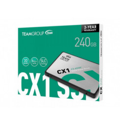 TEAM GROUP CX1 SSD 240GB 2.5"/SATA3/7mm