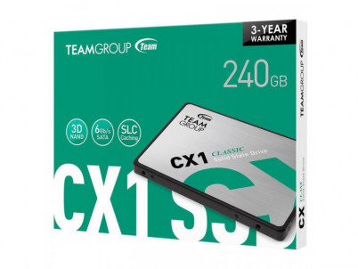 TEAM GROUP CX1 SSD 240GB 2.5"/SATA3/7mm