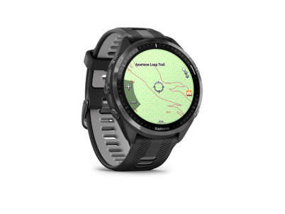 GARMIN Forerunner 965, Black/Powder Gray