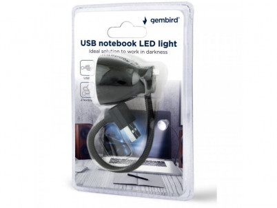 GEMBIRD NL-02, Stolová LED lampa, USB