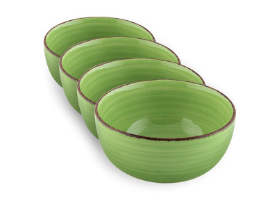 LT9073 Set miska 4ks zelená HAPPY LAMART