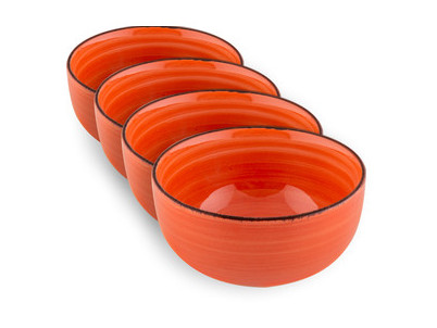 LT9069 Set miska 4ks oranžo.HAPPY LAMART LT9069 Set miska 4ks oranžo.HAPPY LAMART