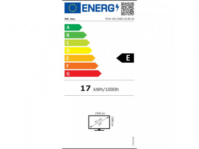 HP P24v G5, LED Monitor 23,8" FHD