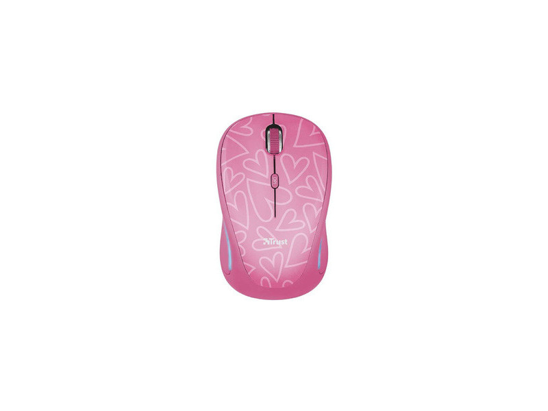 Bezdrôtová myš Yvi USB pink