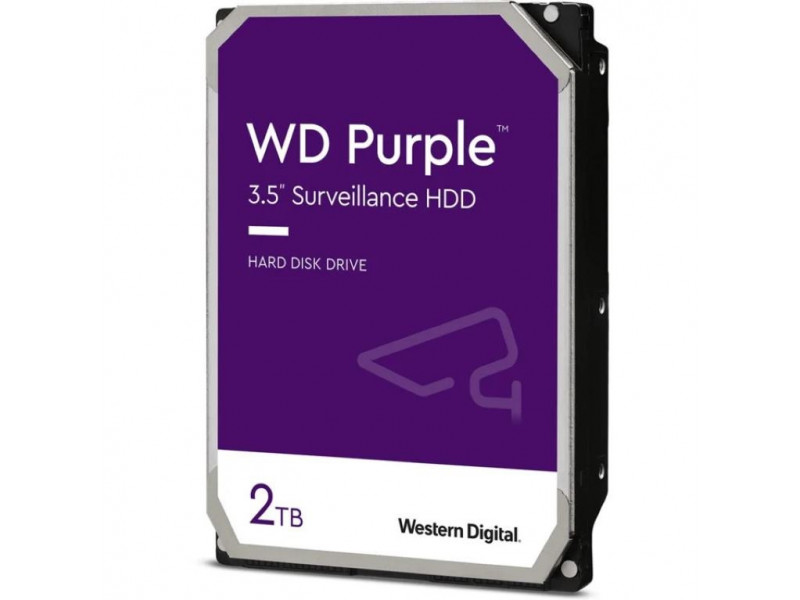 WD PURPLE 2TB/3,5"/64MB/26mm