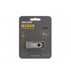 HIKSEMI HS-USB-M200S, USB Kľúč, 64GB, str/čier