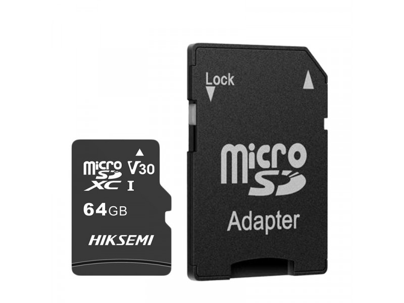 HIKSEMI C1, Micro SDXC Card 64GB, Class 10 + A