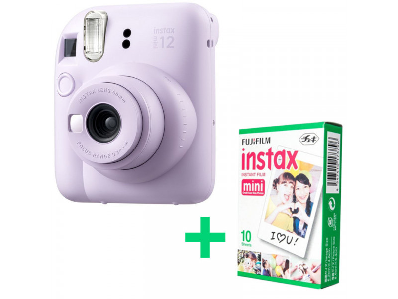 FujiFilm Instax Mini 12, Lilac Purple + 10 foto