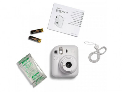 FujiFilm Instax Mini 12, Clay White + 10 foto