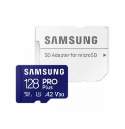 SAMSUNG Micro SDXC PRO+ 128GB (2023)+Ad