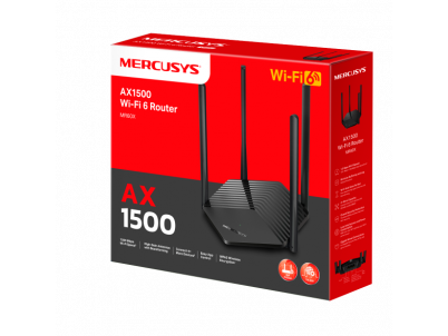 MERCUSYS MR60X, AX1500 WiFi 6 Router