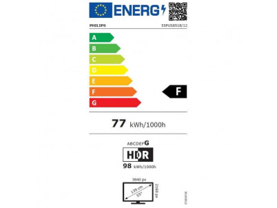 PHILIPS 55" Smart 4K LED TV 55PUS8518/12