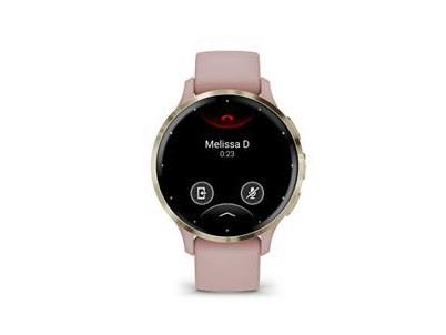 GARMIN VENU 3S, Smart hodinky, Dust Rose/Soft Gold