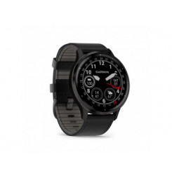GARMIN VENU 3, Smart hodinky, Black/Slate, Leather
