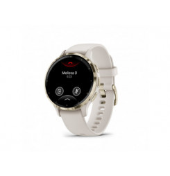 GARMIN VENU 3S, Smart hodinky, Ivory/Soft Gold
