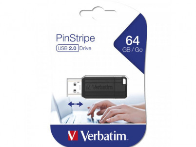 VERBATIM PinStripe 64GB USB 2.0, USB Kľúč