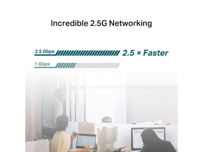 TP-Link TX201, 2.5 Gigabit PCIe Network Adaptér