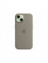 APPLE iPhone 15 Silicone Case, MagSafe, Clay