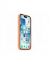 APPLE iPhone 15 Silicone Case, MagSafe, Orange Sor
