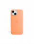 APPLE iPhone 15 Silicone Case, MagSafe, Orange Sor