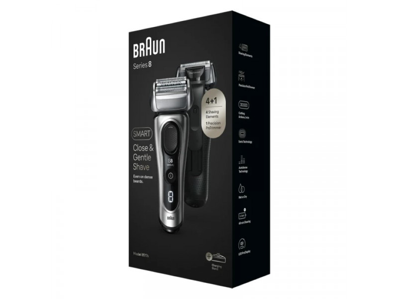 BRAUN Series 8 8517s, silver