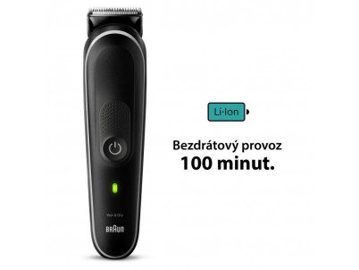 BRAUN MGK 5440, Zastrihávač brady 10v1, Black