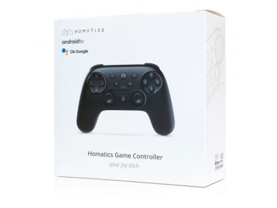 HOMATICS Gamepad, Bezdrôtový herný ovládač, čierny