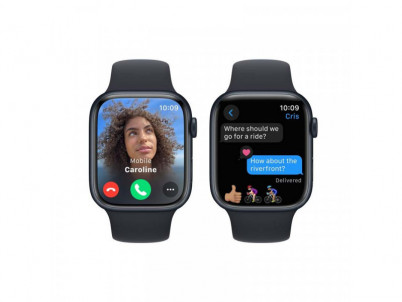 APPLE Watch SERIES 9 GPS, 45mm Mi Al Mi Sp Ban M/L